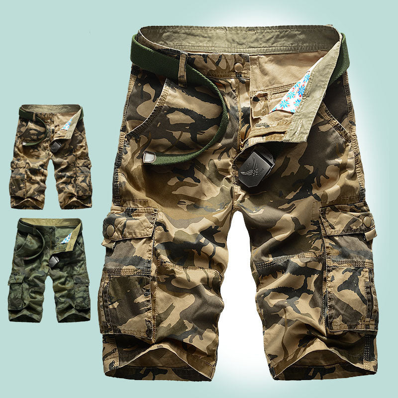 KangooSport Camo Multi-pocket Men Shorts