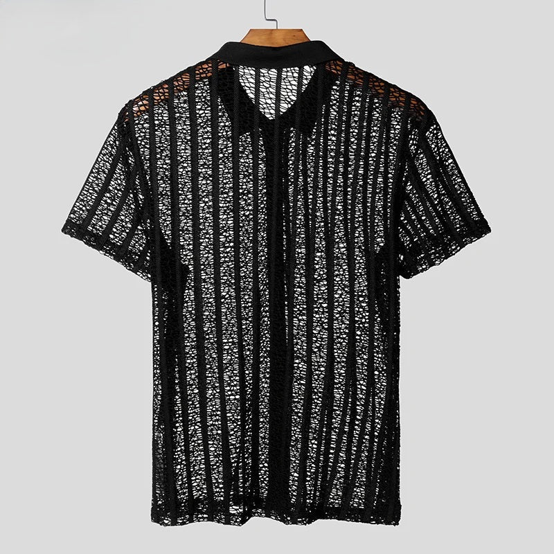 Kaien Mesh Lounge Shirt
