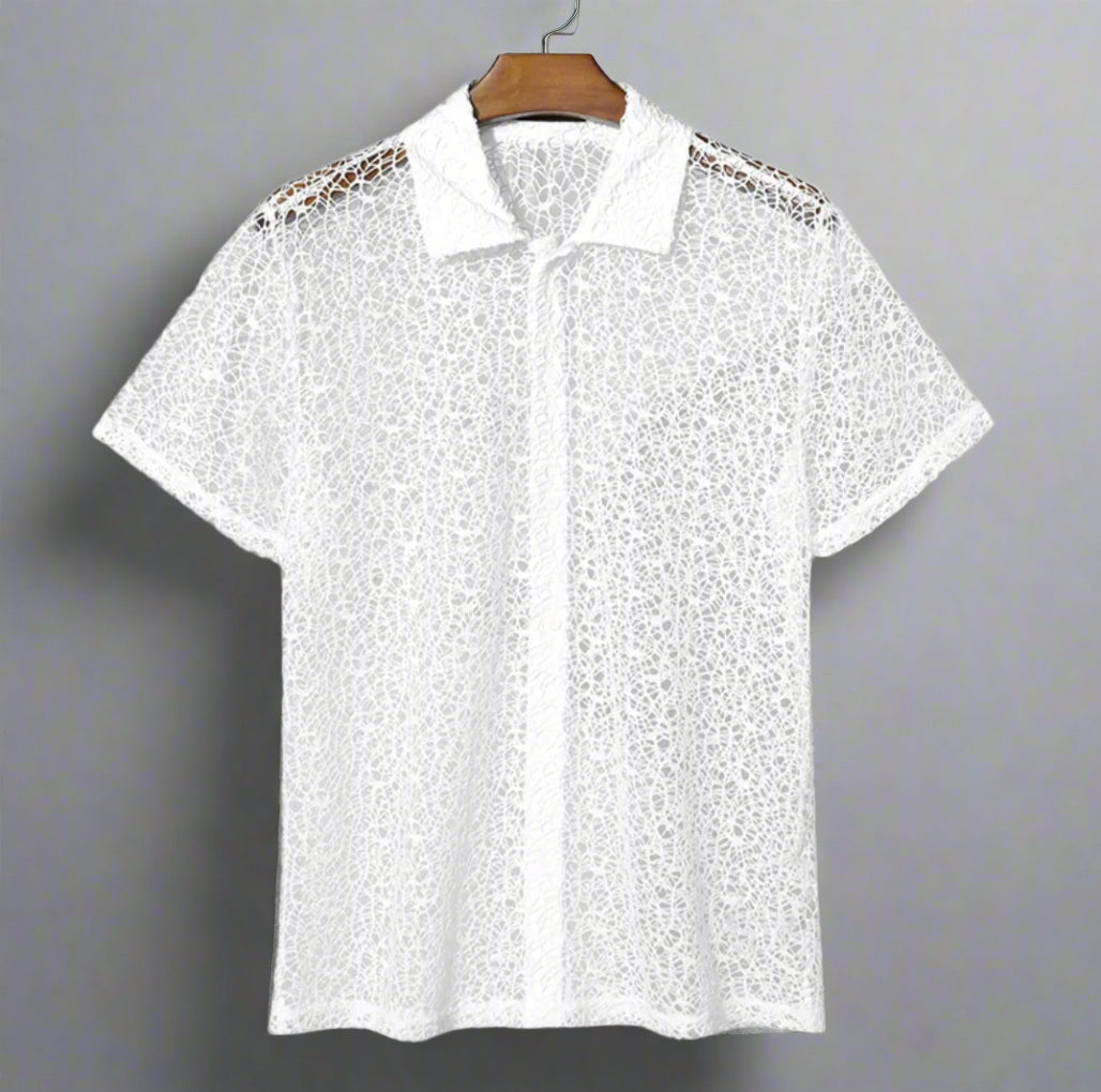 Kaien Mesh Lounge Shirt