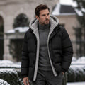 Men's Winter Thermal Windproof Hooded Jacket